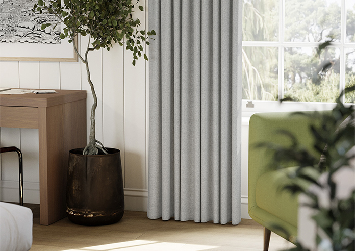 Roslin (Blackout), Lunar Grey - Made to Measure Curtains - Image 5
